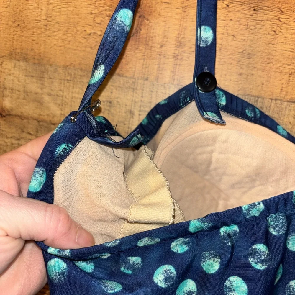 Blaire Vintage Polka Dot Swimsuit